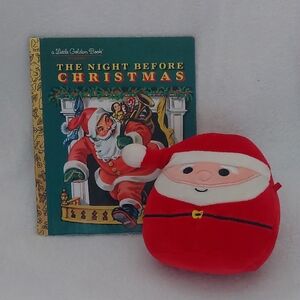 Christmas Book Bundle: LGB The Night Before Christmas & Santa Squishmallows
